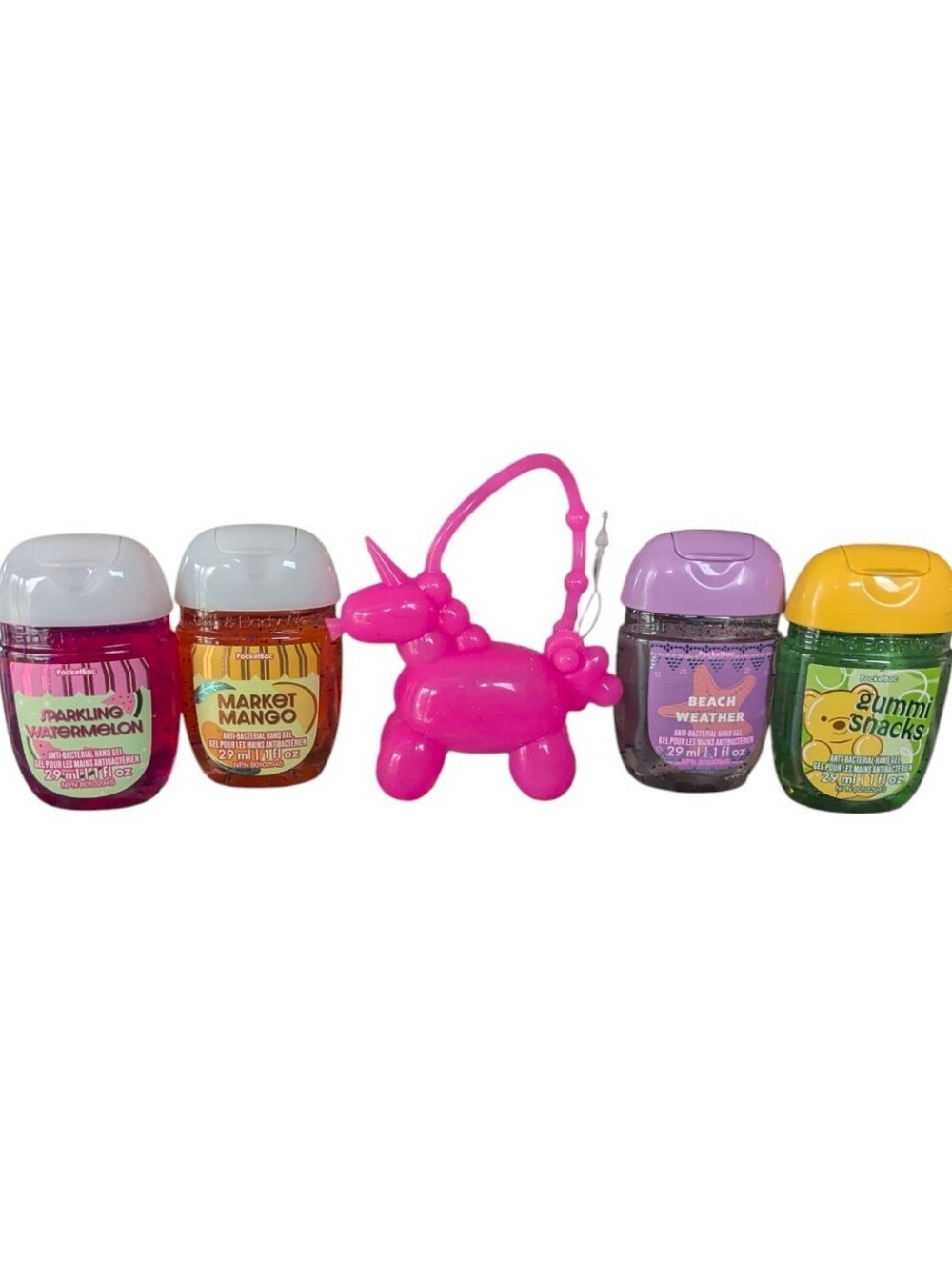 NEW Bath and Body Works PocketBac Hand Sanitizers with Holder Set